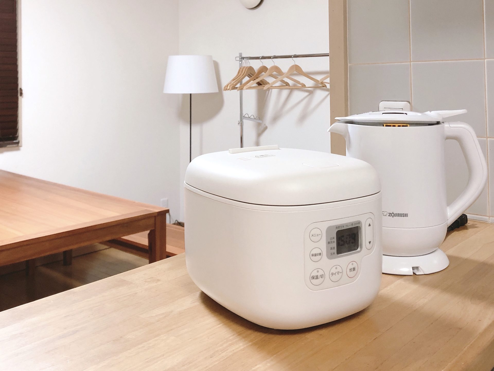 炊飯器と電気ポット