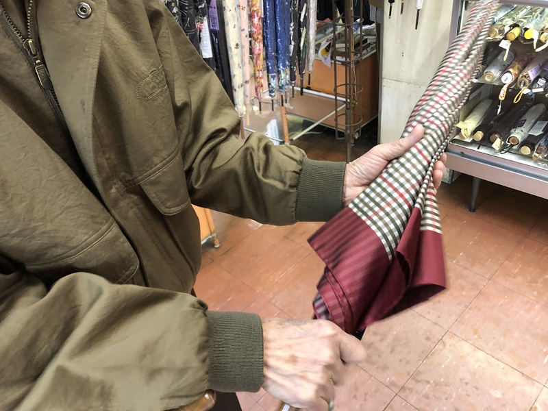ホテイヤ傘店　傘　レクチャー