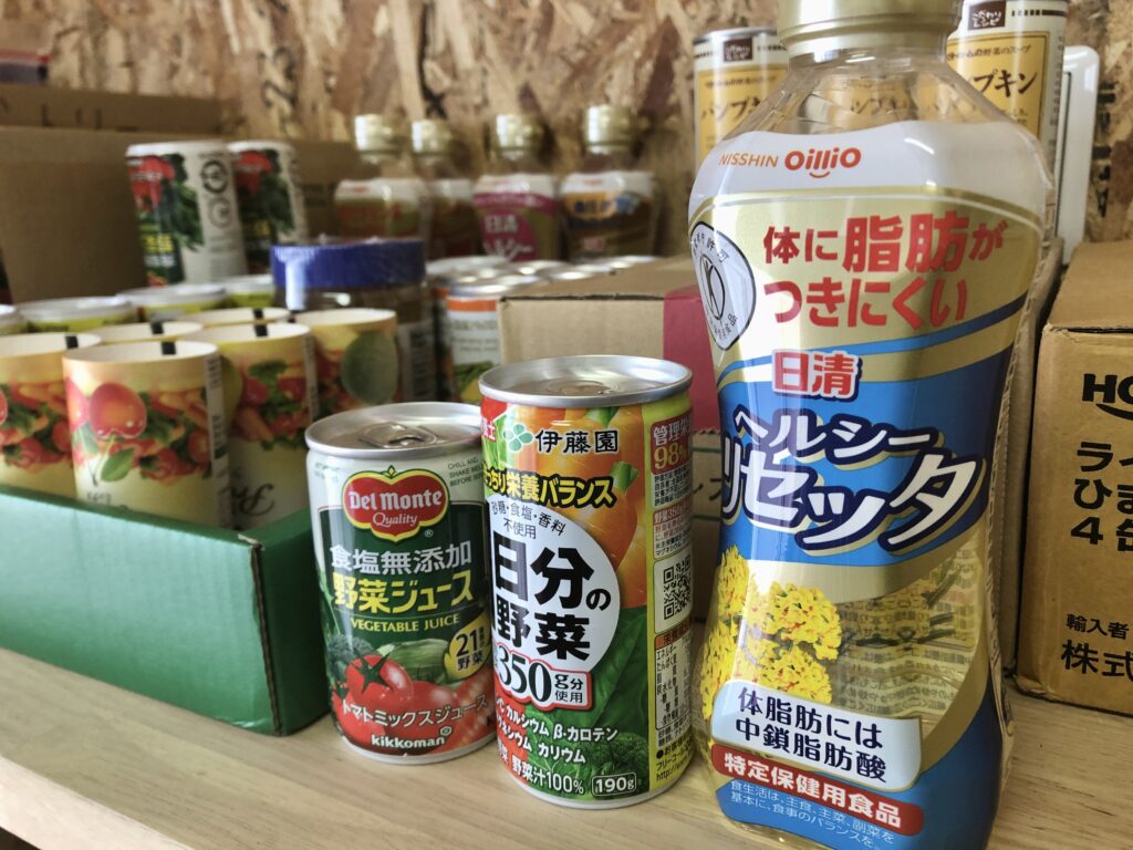 フードバンク青梅　贈答品　お裾分け