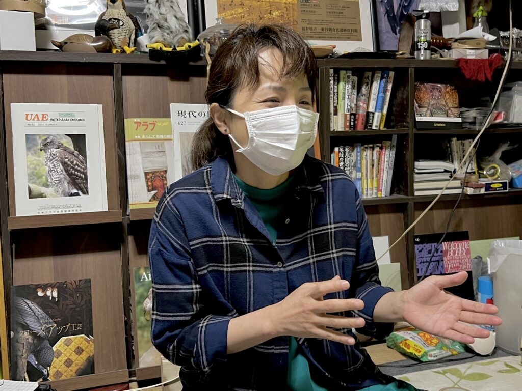 青梅 御岳山 鷹匠 大塚さん