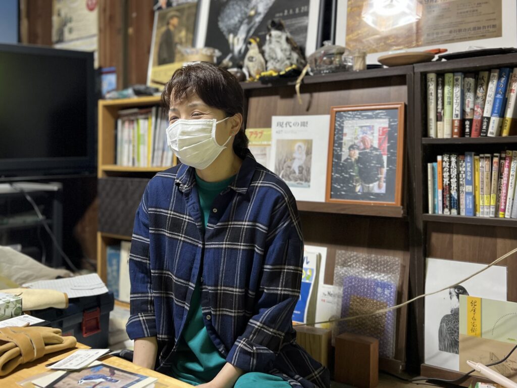 青梅 御岳山 鷹匠 大塚さん