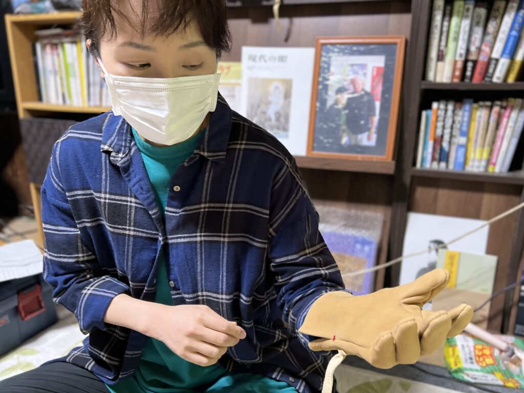 青梅 御岳山 鷹匠 エガケ 鹿皮