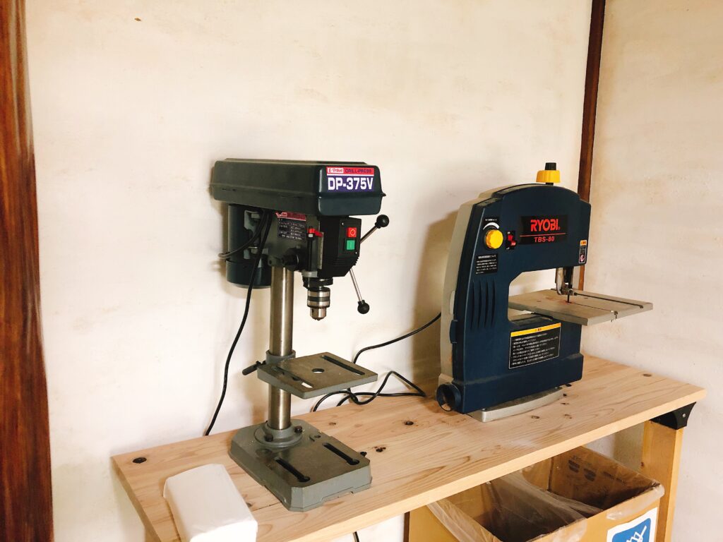 青梅　アトリエkiki　工具