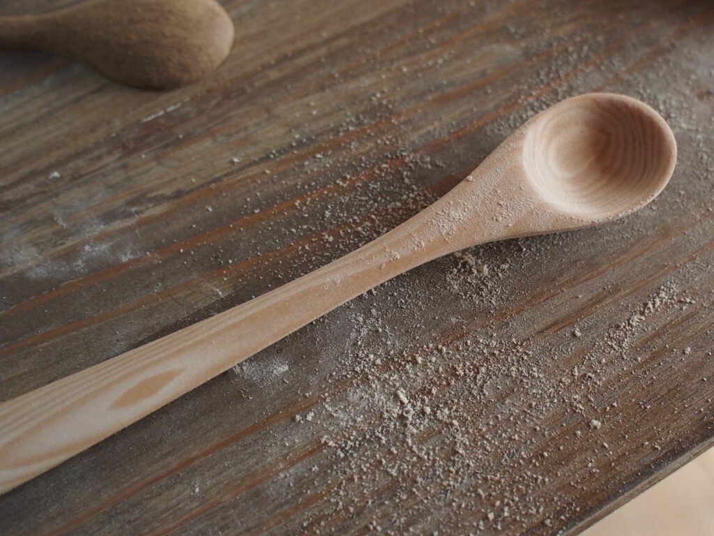 青梅　アトリエkiki　料理教室　スプーン