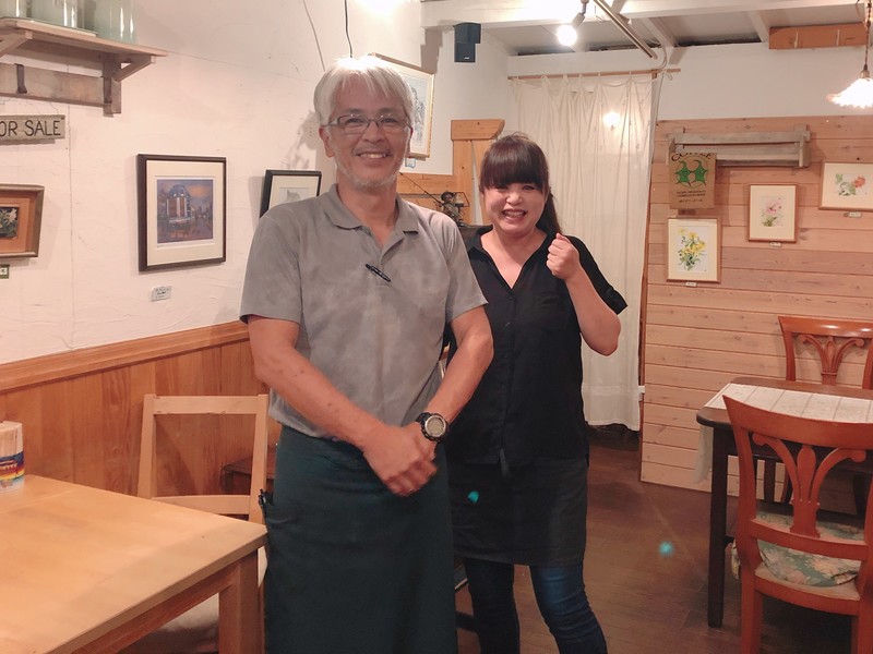青梅　カフェ　アイムホーム　オーナー夫妻