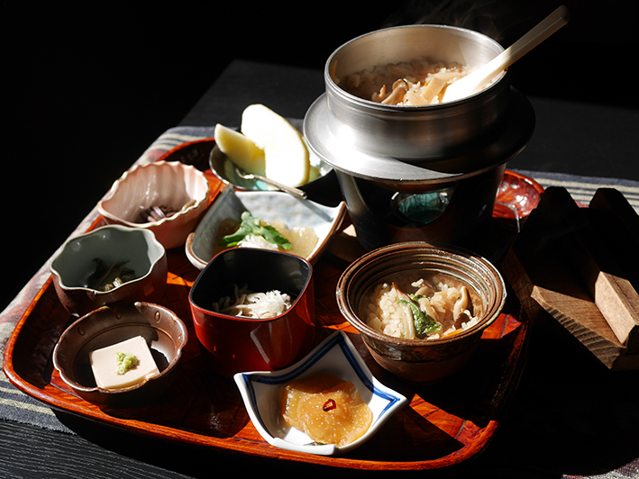 青梅　御岳山　蔵屋　釜飯セット
