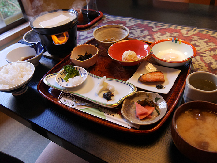 青梅　御岳山　蔵屋　朝食