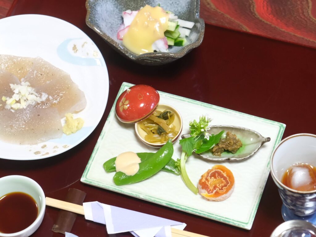 御岳山　能保利　料理