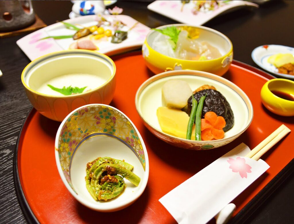 御岳山　藤本荘　料理　懐石