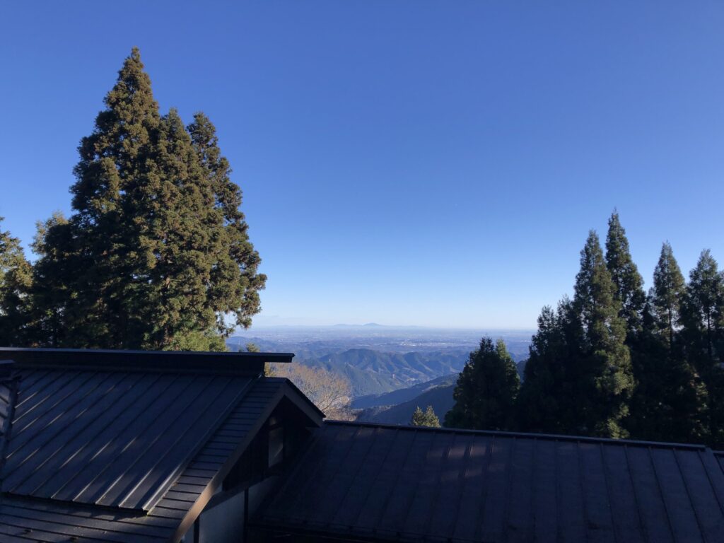 御岳山　能保利　見晴らし