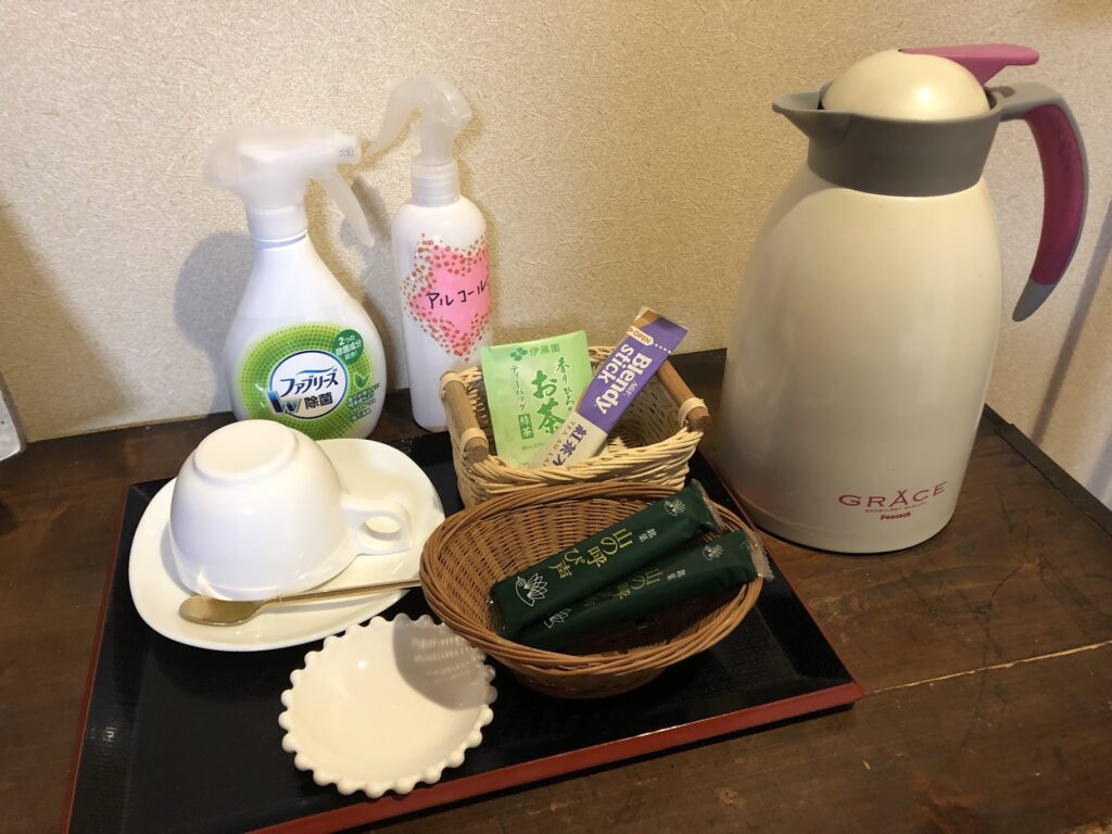 御岳山　南山荘　アメニティ