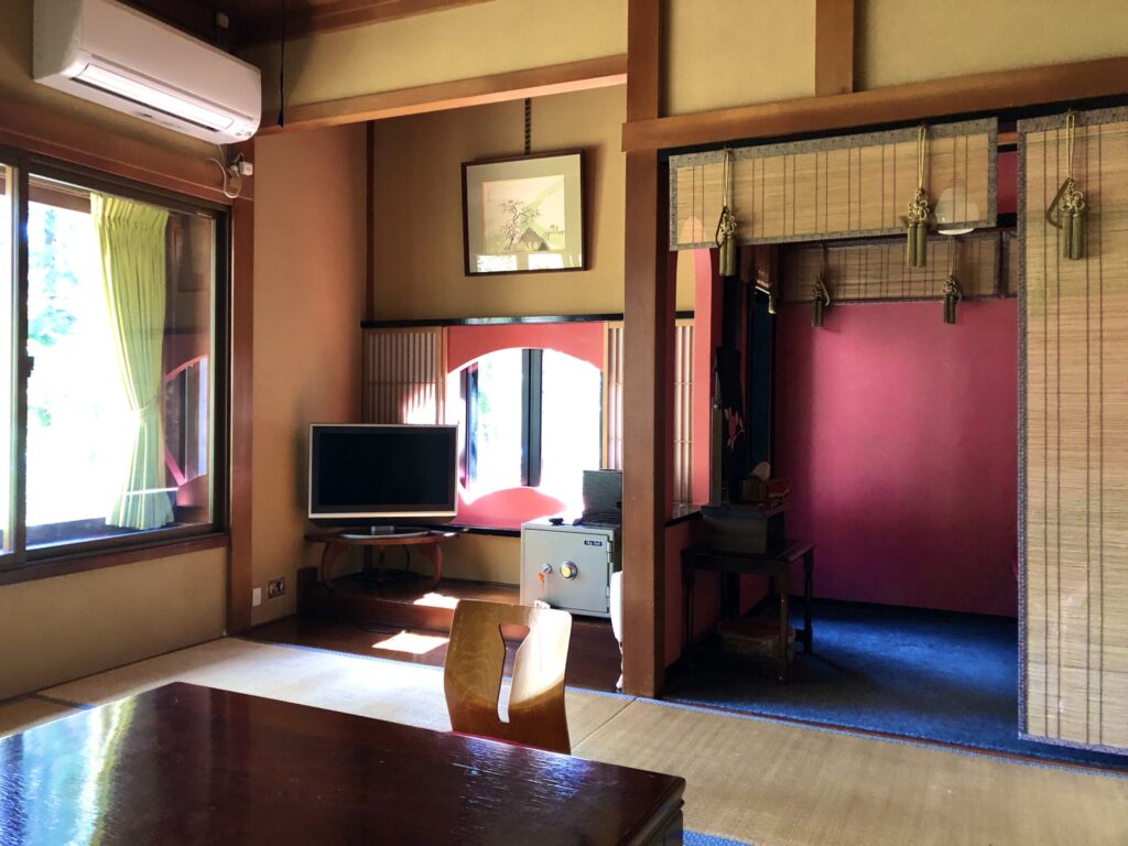 御岳山　山楽荘　英治の間　客室