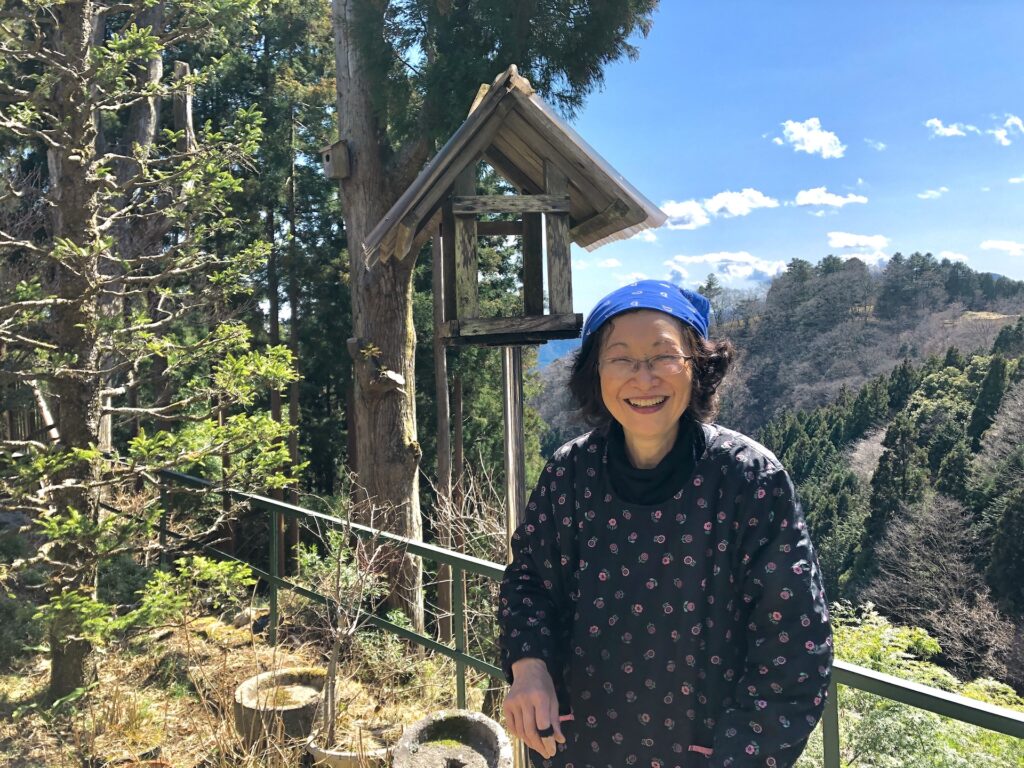 御岳山　駒鳥山荘　女将