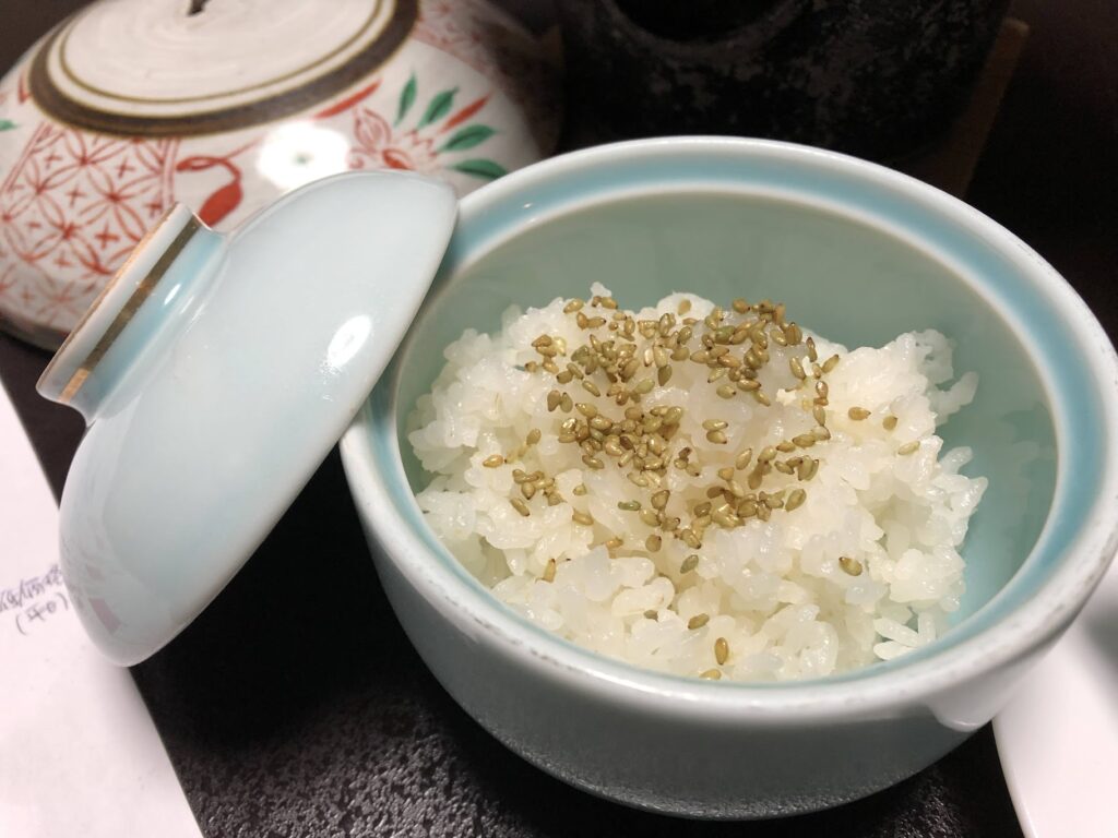 御岳山　御岳山荘　料理　九谷焼