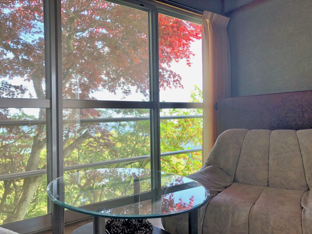 御岳山 町久保田 窓 展望