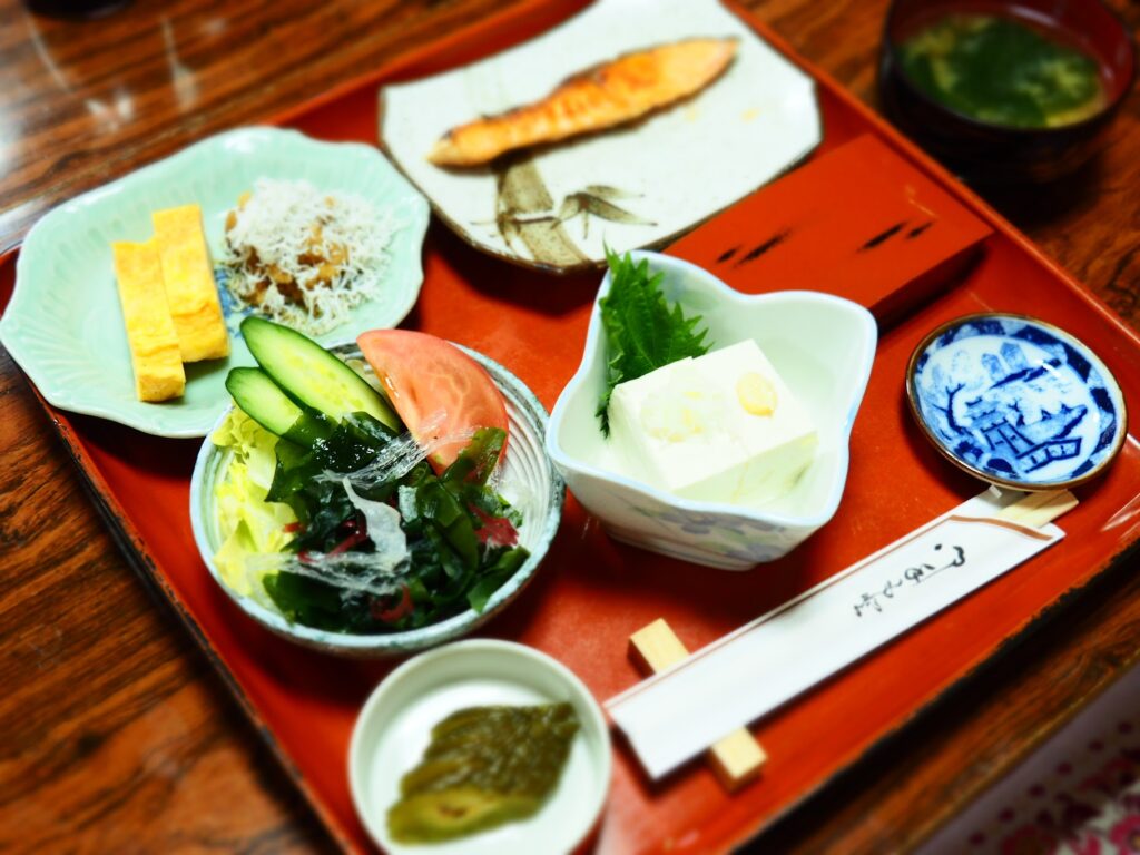 御岳山 町久保田 朝食膳