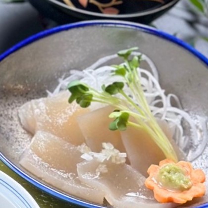 御岳山　うつぼや荘　手作りこんにゃく