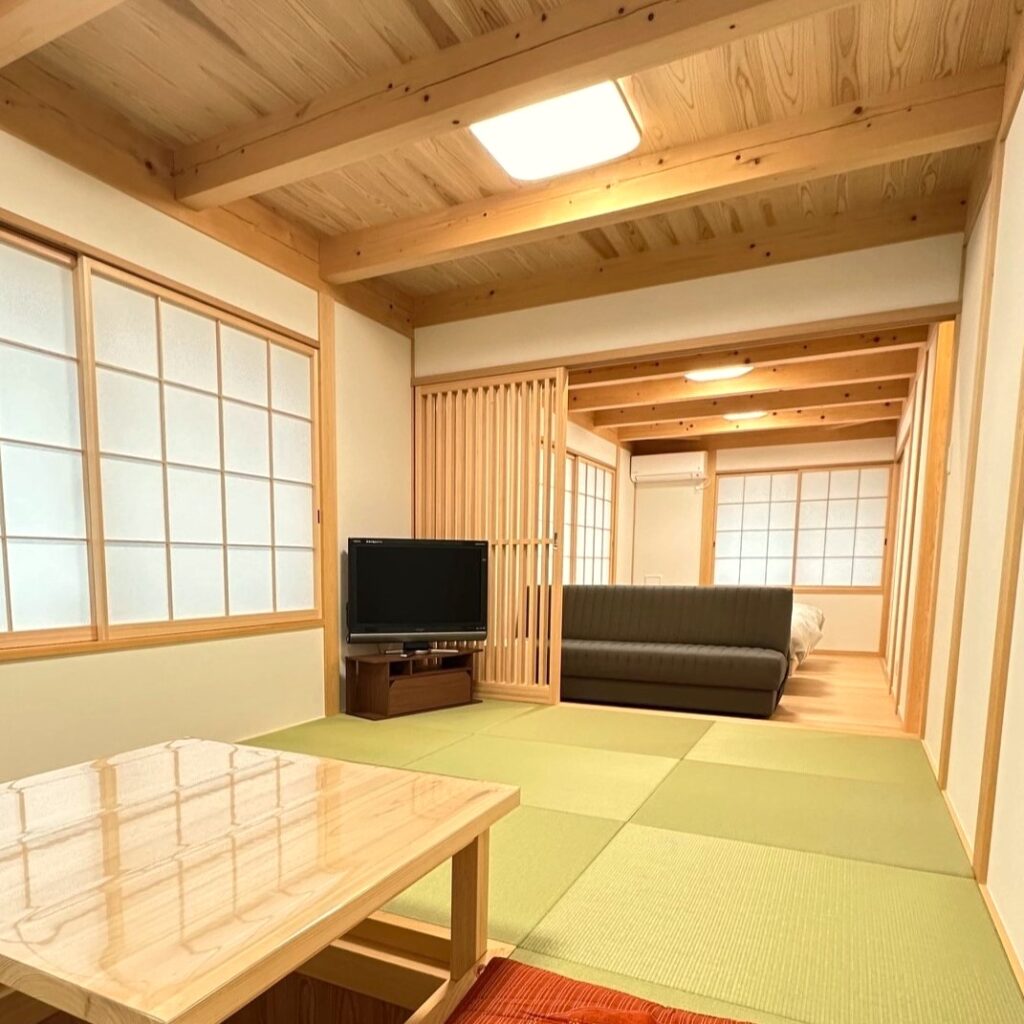 御岳山　うつぼや荘　客室　和室