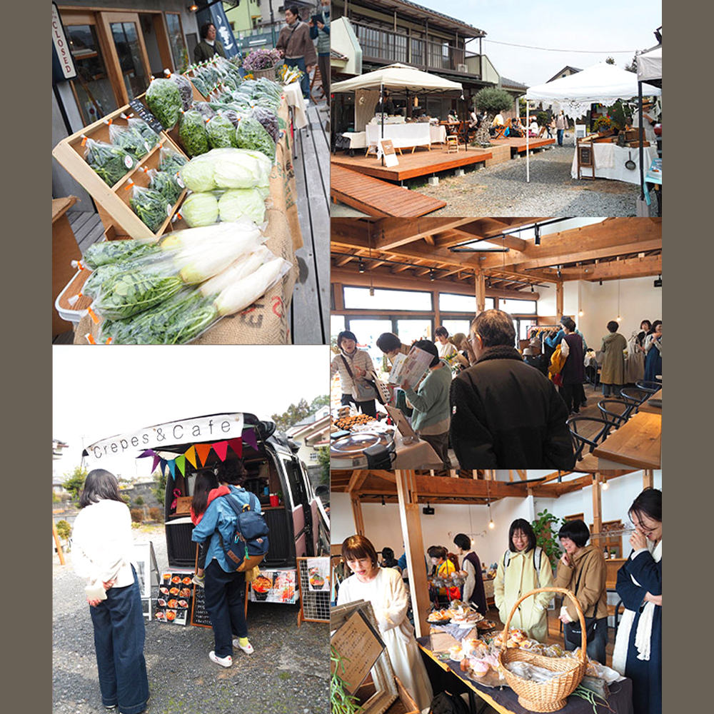 青梅 maru.+BEANS CAFE べじのわマルシェ