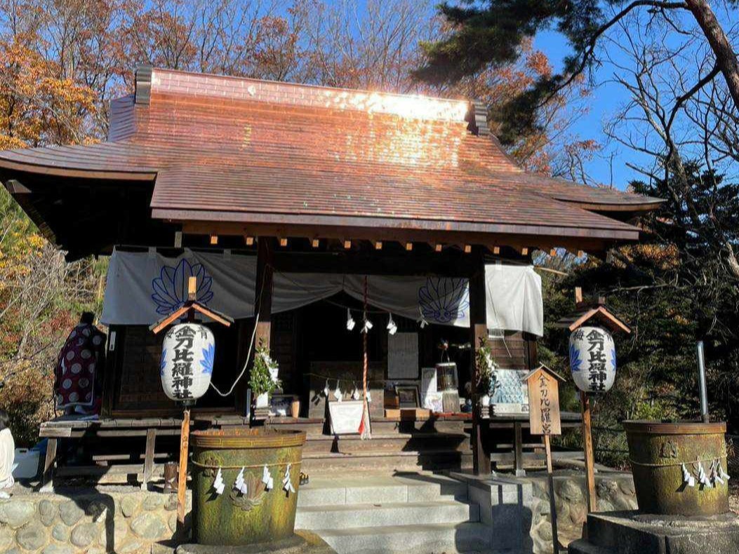青梅　金刀比羅神社　月並祭　ふねふねご縁市