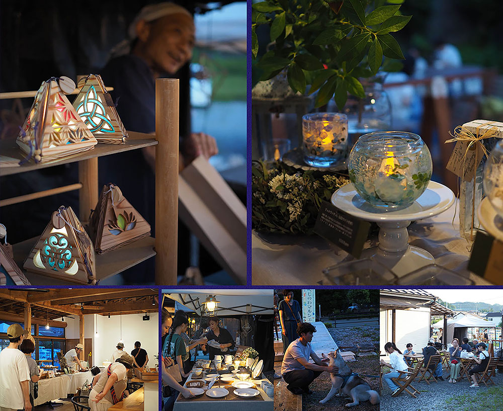 青梅 maru.+BEANS CAFE 6月夕涼みマルシェ