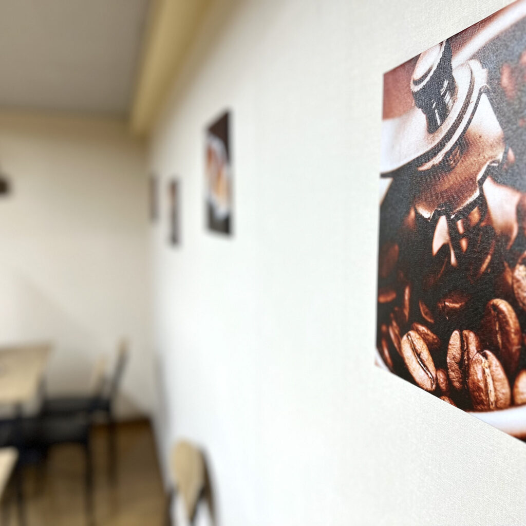 青梅 カフェ小豆 店内