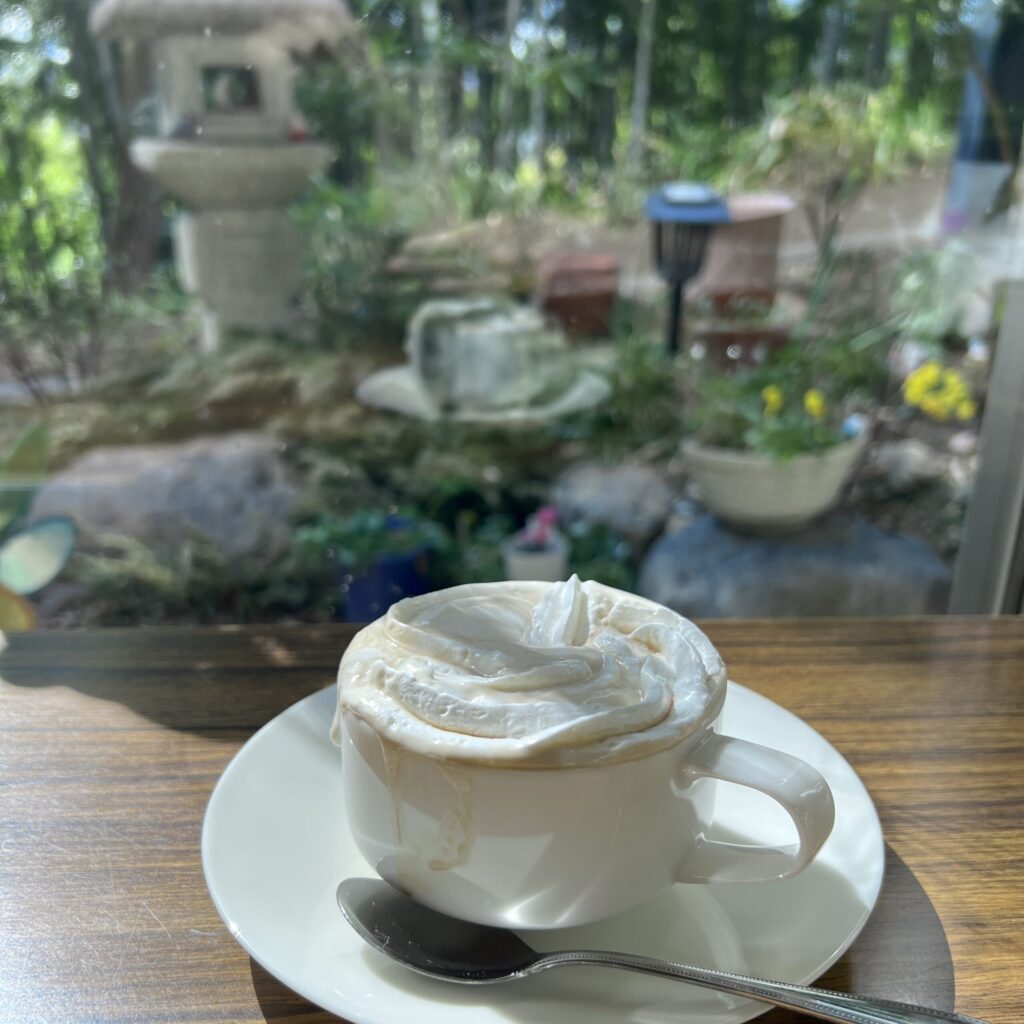 青梅 カフェ小豆 ウインナーコーヒー