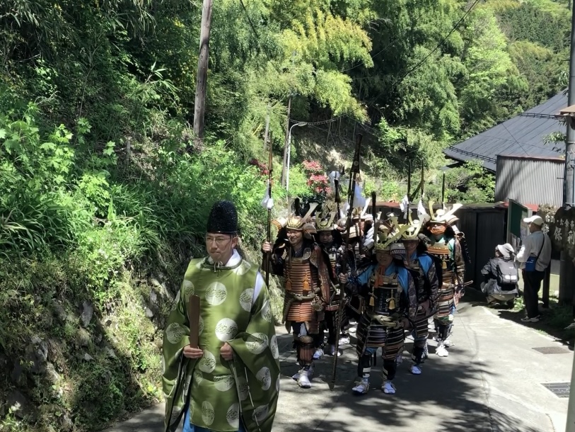 鎧武者行列