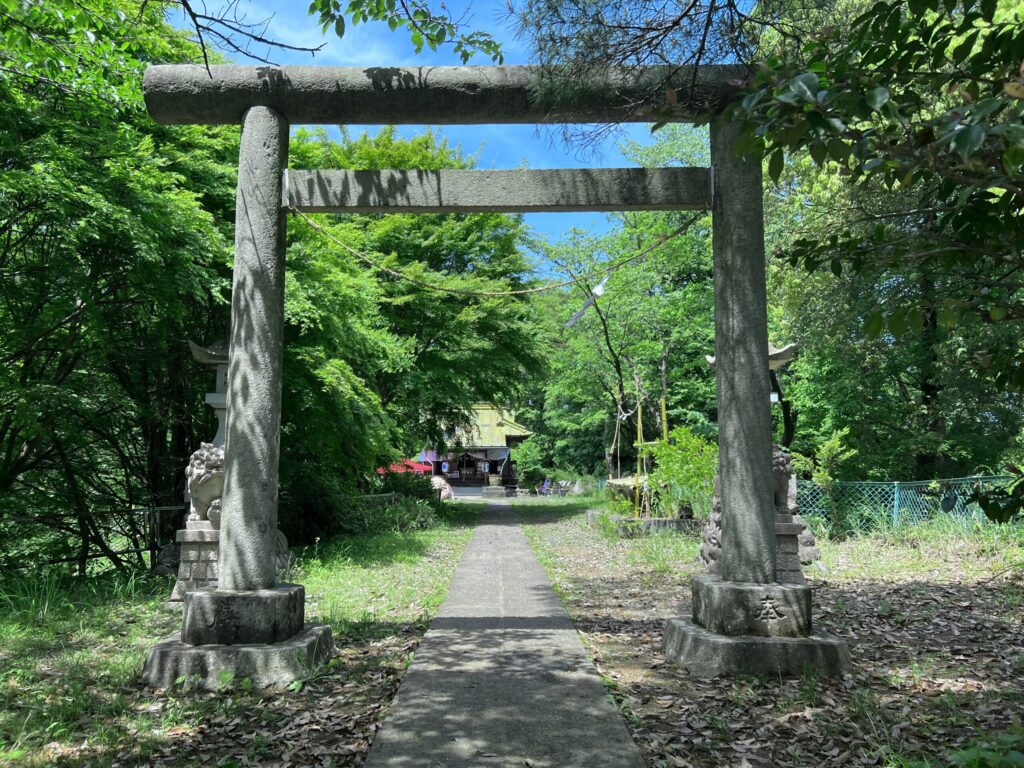 青梅 金刀比羅神社 月並祭 ふねふねご縁市 鳥居