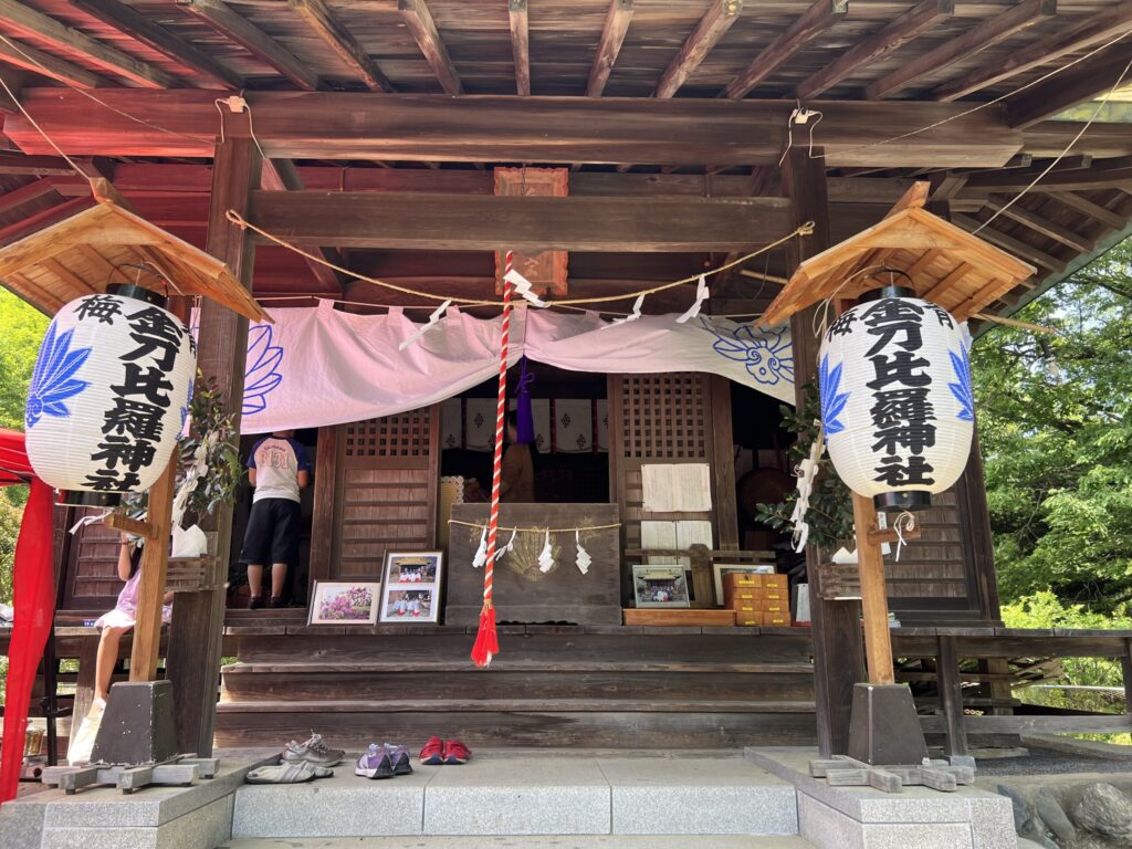 青梅 金刀比羅神社 月並祭 ふねふねご縁市