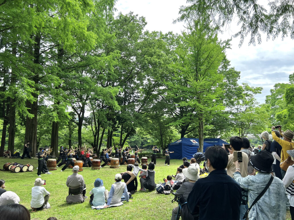 太鼓演奏