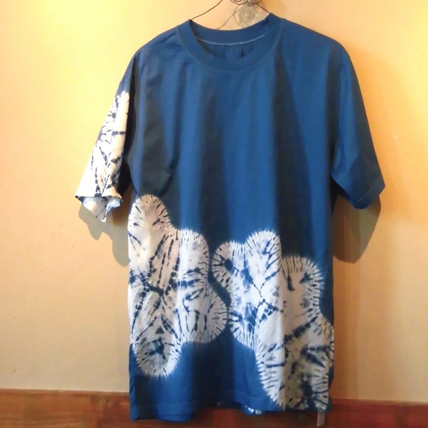 【染記】絞り染作品Tシャツ・ストール・のれん・小さなタペストリー類