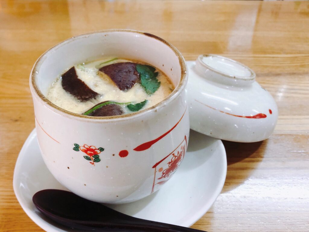 青梅　寿司　寿司勝　茶碗蒸し
