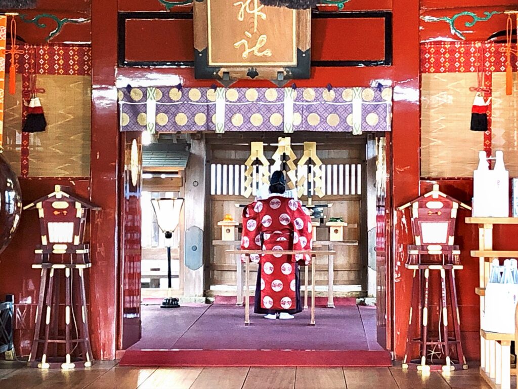 青梅　御岳山　武蔵御嶽神社　拝殿