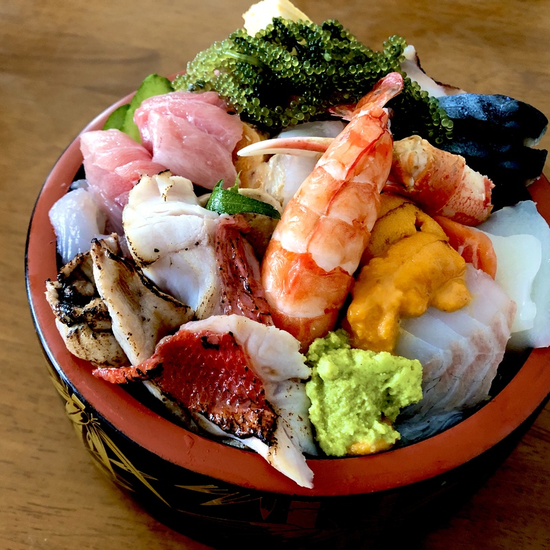 青梅　寿司　寿司勝　海鮮丼