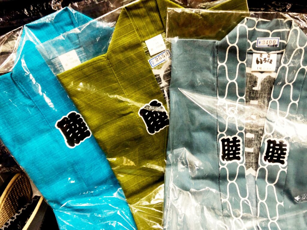 青梅 祭用品店 力屋 こども用法被