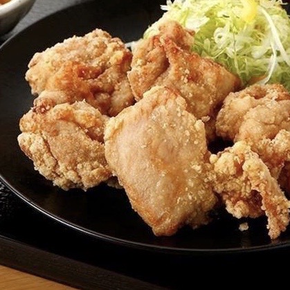 青梅　食堂みやもと　唐揚げ