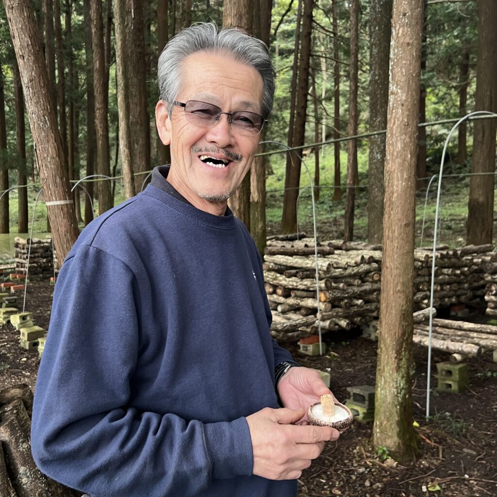 青梅 内沼きのこ園 オーナー しいたけ