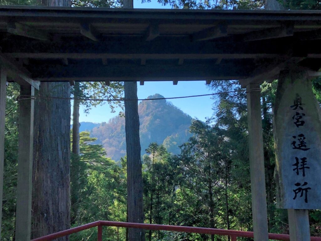 青梅 御岳山 武蔵御嶽神社 遥拝所